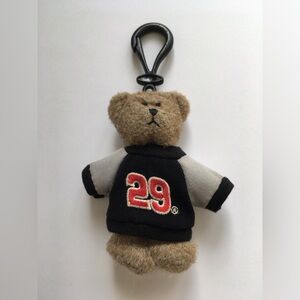 50% OFF if Bundled / Nascar Boyds 4” Teddy Bear Kevin Harvick Jersey Keychain